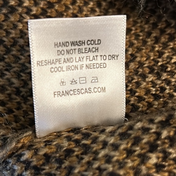 Harper Heritage Francesca’s Leopard Animal Print Fuzzy Sweater Mini Dress - XS - Picture 12 of 12